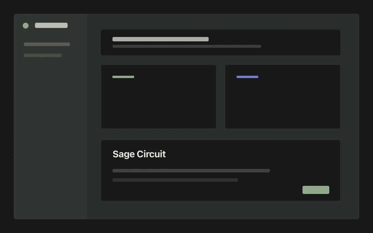 Sage Circuit palette preview